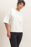 Washed Crew Neck Tee
