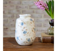 8.3h Blue Flower Bud Vase