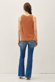 Varsity Style V-Neck Tank