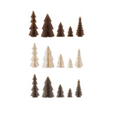Paper Folding Honeycomb Trees, 3 Colors