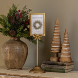 Gold Frame Tabletop Stand