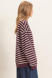 Striped Long Sleeve Pullover