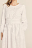 White Floral Maxi Dress
