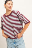 Striped Crew Neck Sweater