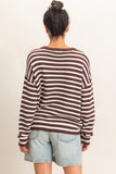 Striped Crew Neck Sweater