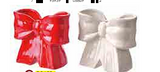 Ceramic Bow Vase