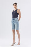 High Rise Bermuda Shorts