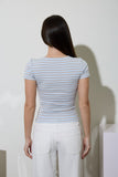 Multi-color Striped Top