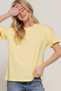 Cotton Short Sleeve Tee