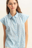 Ditsy Floral Print Top