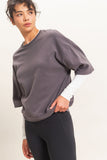 Washed Crew Neck Tee