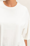 Washed Crew Neck Tee