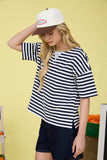 Striped Short Sleeve T-Shirt