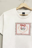 Cross-Stitch Cropped Tee
