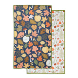Fall Botanist Printed Microfiber Dishtowel
