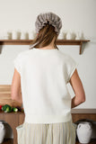 Raw Edge V-Neck Cardigan