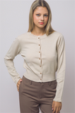 Lace Trimmed Cardigan