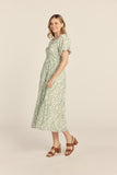 Floral Smocked Midi Dress