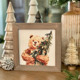 Teddy And Tree Frame