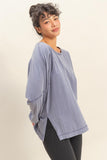 Oversized Long Sleeve Top