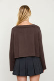 Wide Sleeve Boxy Cardigan