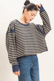 Striped Long Sleeve Top