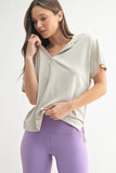 Cotton Henley Tee