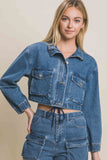 Cropped  Denim Jacket