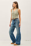 Soft Washed Tencel Vest