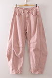 Very Jean Washed Denim Barrel Pants