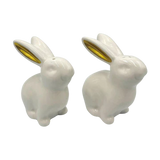 Cer Bunny S&p S/2 In Box