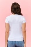 Crew Neck Ribbed Sweater
