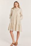 Cotton Floral Mini Dress