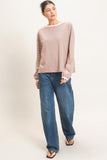 Striped Boat Neck Top