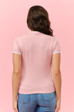 Double Layer Short Sleeve Sweater