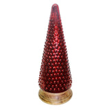 Tall Glass Tree Red