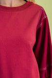 Mixed Fabric Top