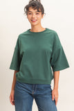 Washed Crew Neck Tee