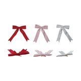 Velvet Clip-on Bow 3 Colors