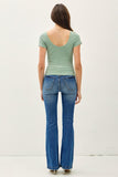 Basic Scoop Neck Tee