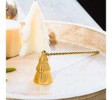 Gold Christmas Tree Candle Snuffer
