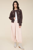 Embroidered Floral Cardigan