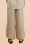 Wide Leg Striped Pants