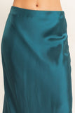 Satin Maxi Skirt