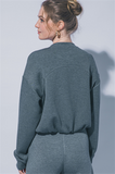 Cropped Crewneck Sweatshirt