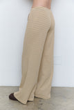 Striped Low Rise Pants