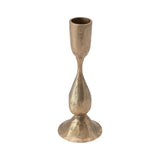 Metal Taper Holder, Antique Brass Finish