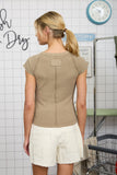 Raglan Sleeve Knit Top
