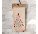 Red/white Tree Dish Towel