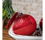 Red Glass Ornament